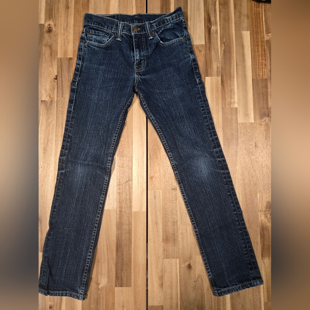 Levi's 511 Dark Blue Boyfriend Jeans